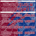 Benutzerdefinierte Graffiti Muster Maroon-Royal Scratch Sublimation Fußball Uniform Trikot Benutzerdefinierte Graffiti Muster Maroon-Royal Scratch Sublimation Fußball Uniform Trikot