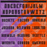 Benutzerdefinierte Graffiti Muster Schwarz Medium Lila-Orange Scratch Sublimation Fußball Uniform Jersey Benutzerdefinierte Graffiti Muster Schwarz Medium Lila-Orange Scratch Sublimation Fußball Uniform Jersey