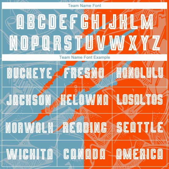 Benutzerdefinierte Graffiti Muster Schatten Blau-Orange Scratch Sublimation Fußball Uniform Jersey